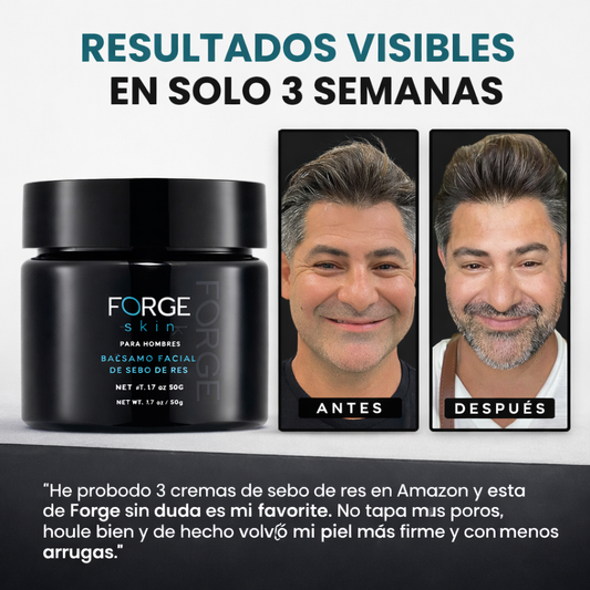 FORGE SKIN: CREMA ANTIARRUGAS PARA HOMBRES