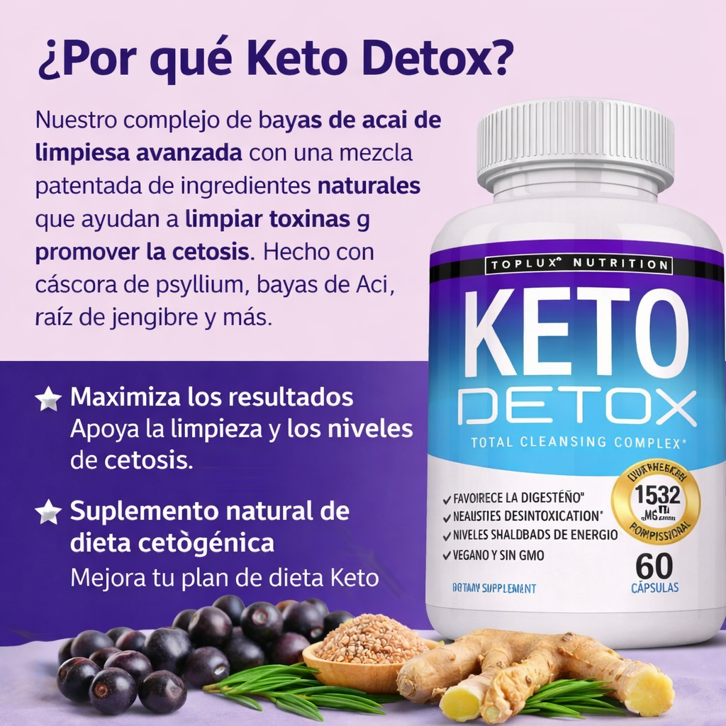 KETO DETOX – BALANCE INTESTINAL DIARIO