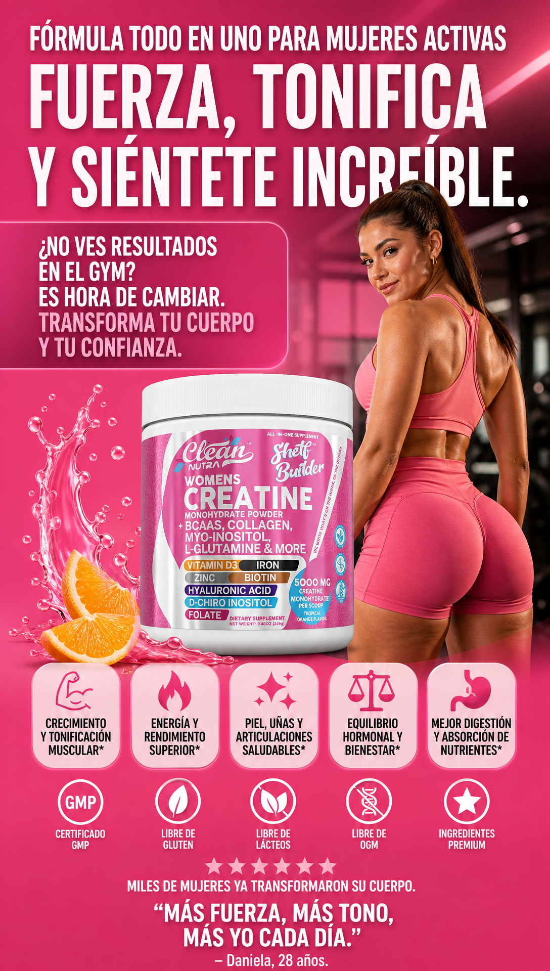 Creatina Power Clean